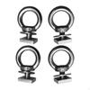 4 Pieces T Track Mount Tie Down Anchor Heavy Duty Eye Bolt Rings for Roof Rack Ropes Hold