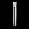 10Pcs Plastic Test Tube With Cap 12x75mm U-shaped Bottom Long Transparent Test