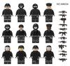 M1621-1 Military Police Building Block Doll Anti-terrorism Special Police Small Particle Mosaic Doll Building Toy