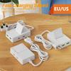 4 Ports USB Charger with Desk Holder Type C Multi Ports Power Strip Devices USB Type C Hub Adapter EU/US Plug Extension Socket