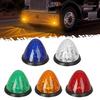 24V LED Watermelon Lights Rich Color Bumper Lights High-bright Trailer Side Marker Lights