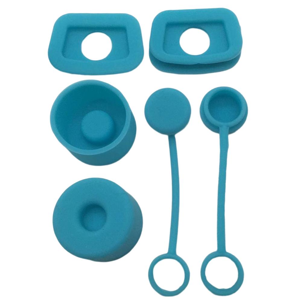 6Pcs/Set Silicone Spill Proof Stopper For Stanley Cup 1.0 2.0 40oz/30oz Tumbler Accessories Straw Cap Spill Stopper Leak Stopper
