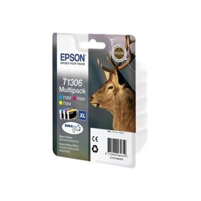 Epson Multipack T1306 - Deer - Cyan, Magenta, Yellow (C13T13064012)
