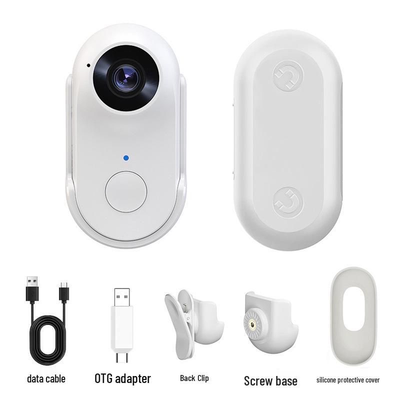 Спортивная мини-камера 1080P: Портативная уличная экшн-камера для велоспорта и домашних животных