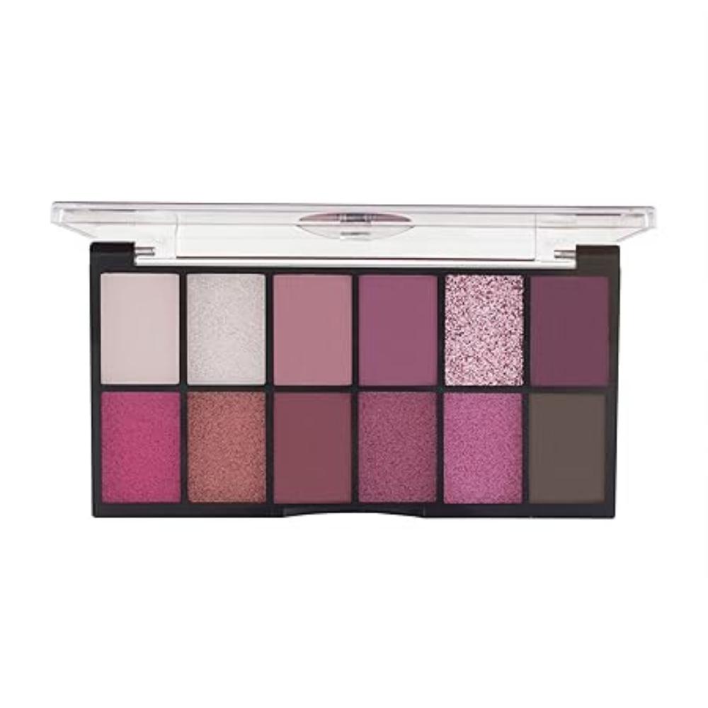 12 Shades Dance of Joy Eyeshadow Palette | Highly Pigmented and Blendable | Multicolor | Matte and Shimmer Finish (13.2g)