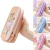 Double Layer Pencil Case Cartoon Design Stationery Pouch Ins Pen Pouch Student Supplies