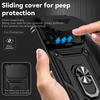 For iPhone 17 Pro Max Case PC+TPU Phone Cover with Lens Protection Kickstand