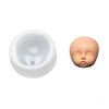 Q Version Doll Modification Accessories Baby Face Silicone Molds Clay Head Sculpey 3D Facial Mould