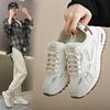 Women's Shoes Fashion Forrest Gump Shoes Women's Breathable Korean Style College Style Casual Sports Shoes