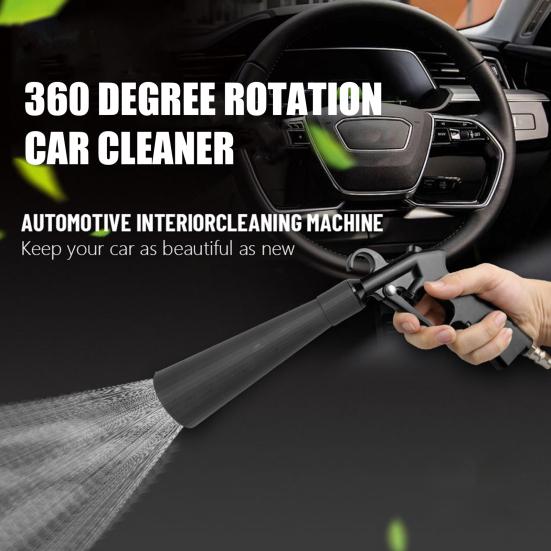 Yousheng Car Air Blower Dust Remover with Ergonomic Handle Strong Suction Pressure High Efficiency US Nozzle Air Blower Cleaning Tool