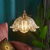 Brass Glass Japanese Chandelier, Household Bedroom, Bed Head, Dining Room, Bar, Internet Star Amp Bay Window Balcony Lamp