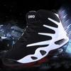 Men's High-Top Air Cushion Basketball Shoes Shock-Absorbing Wear-Resistant Athletic Trainers