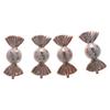 4pcs Colorful Christmas Candy Pendants Electroplating Colorful Candy Interesting   Party