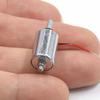 1 Piece Diy Fingerprint Lock Dc 7.4V 9V 12V Mini Round 10Mm Cylinder Suction Push-Pull Type Linear Solenoid Electromagnet