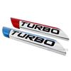 Emblem Metal  Accessories Decoration For TURBO Logo Sticker Badge Decal For Car