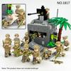 M8107 M1634 M1817 Military Building Block Minifigures Assault Division Special Forces Toys