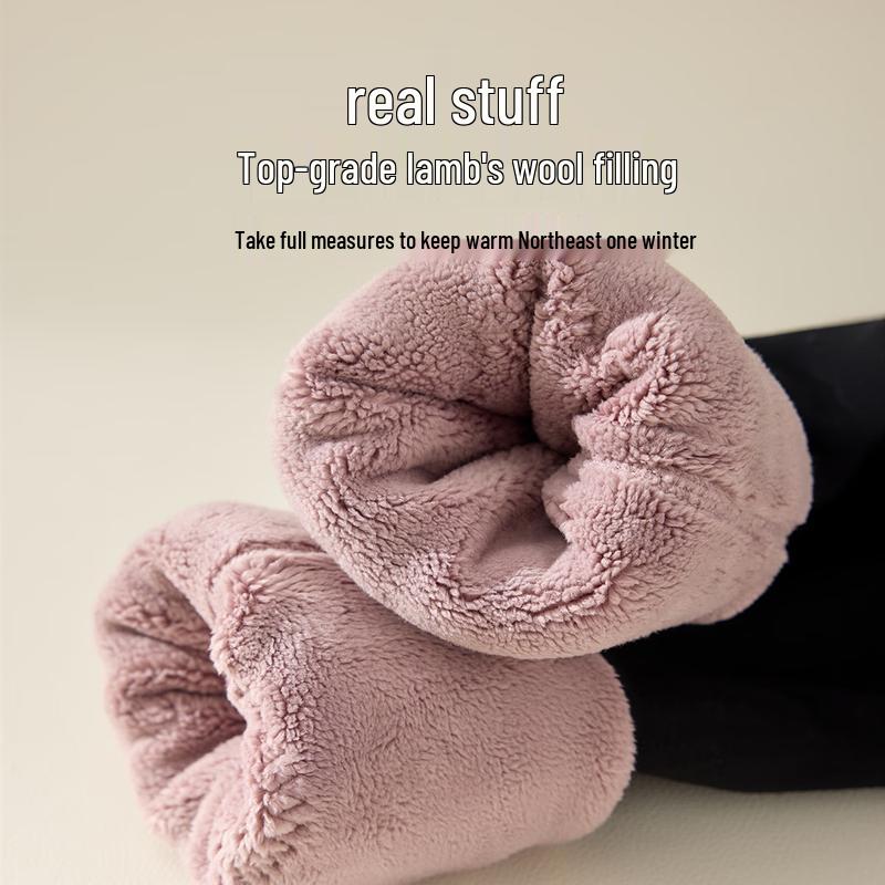 Women's Modal Lambswool Fleece Lined Stirrup Leggings