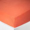 "Noah" Fitted Sheet All Sizes "Cotton Gauze" - Noah Terracotta - 140 X 190 Cm 30 Cm Gusset