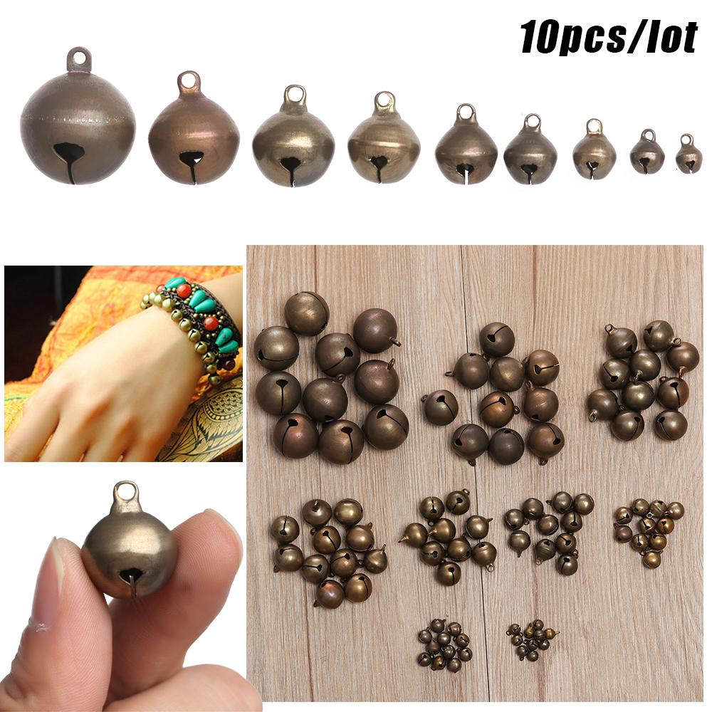Tree Ornaments Handmade Bracelet Copper Jingle Bells Campanula Accessories Retro Bronze Small Bell