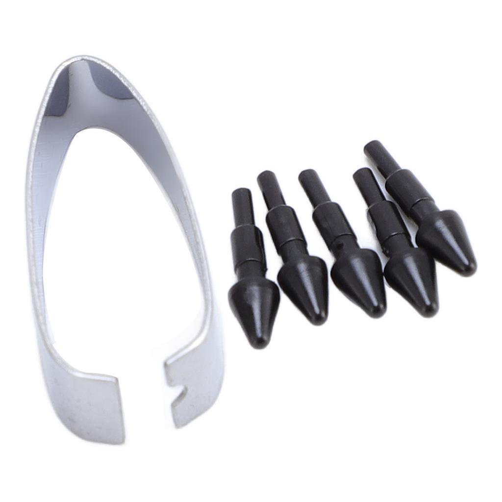5pcs Stylus Pen Nibs Black 4096 Pressure Sensitivity Plastic Stylus Pen Replacement Tips for Note