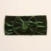 Autumn and Winter New Baby Golden Velvet Headband, Children's Soft Bow Headgear, Baby Headband