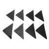 4Pcs Rug Gripper Triangle Shock Absorption Strong Grip Non Slip Carpet Tape for Ceramic Tiles