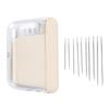 Magnetic Sewing Needle Case Portable Sewing Needle Storage Box with 10 Needles for Outdoor Projects