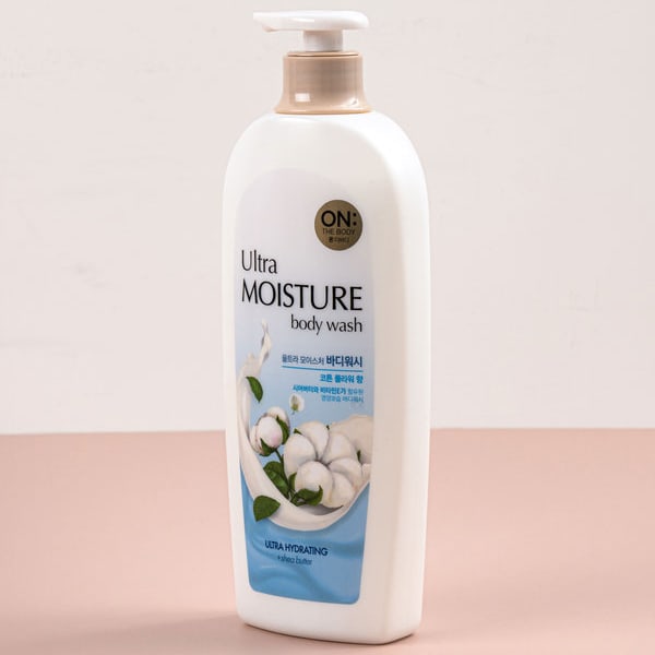 On The Body Ultra Moisture Body Wash 785 Ml Cotton Flower Fragrance
