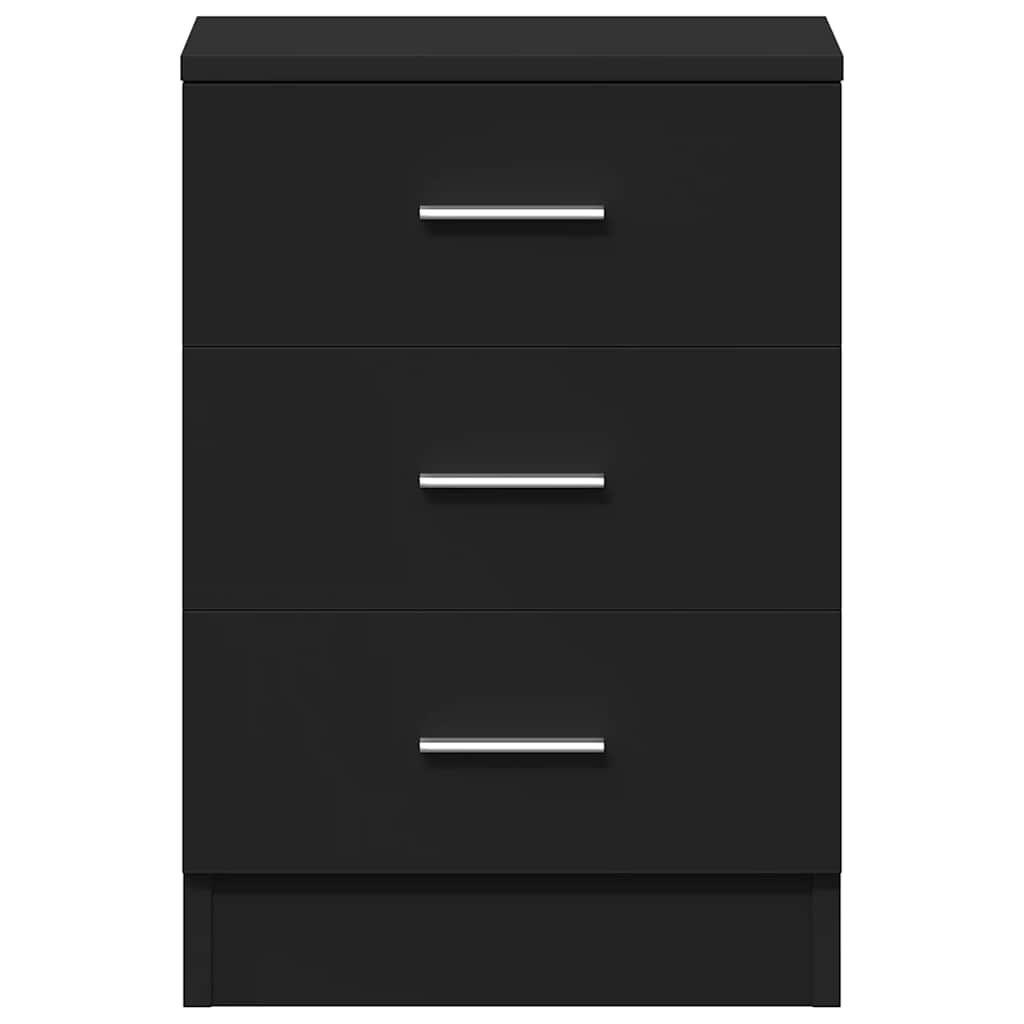 Minimalistisches Schlafzimmer Nachttischset, Mit 3 Schubladen Zur Aufbewahrung, Minimalistischer Schubladenschrank, 38x35x56 Cm