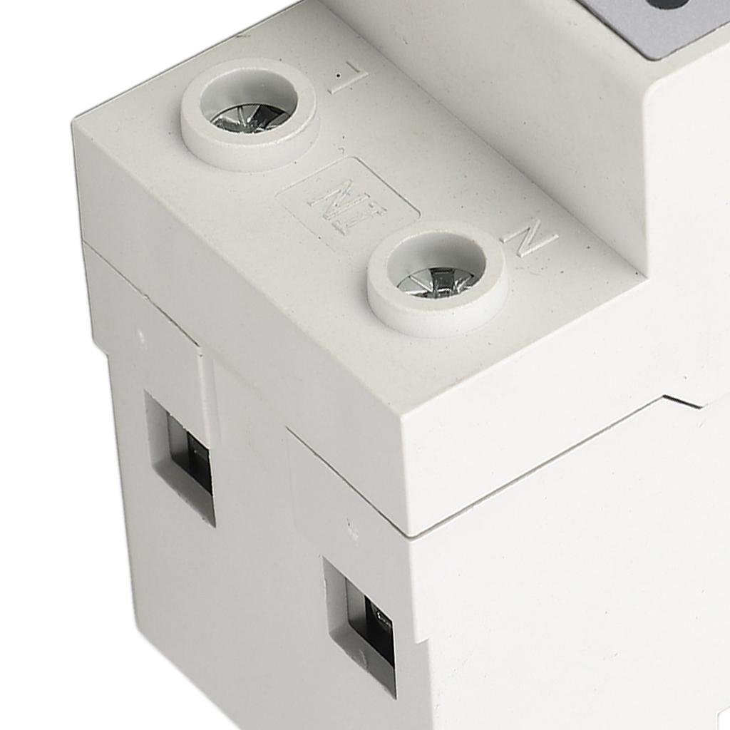 Voltage Protective Device Auto Recovery Over Under Voltage Protector 2P 220V AC 40A