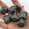 Polyhedral Dice Set DND for RPG D&D Explorers Board Game Dungeon and Dragon D20 D12 D10 D8 D6 D4