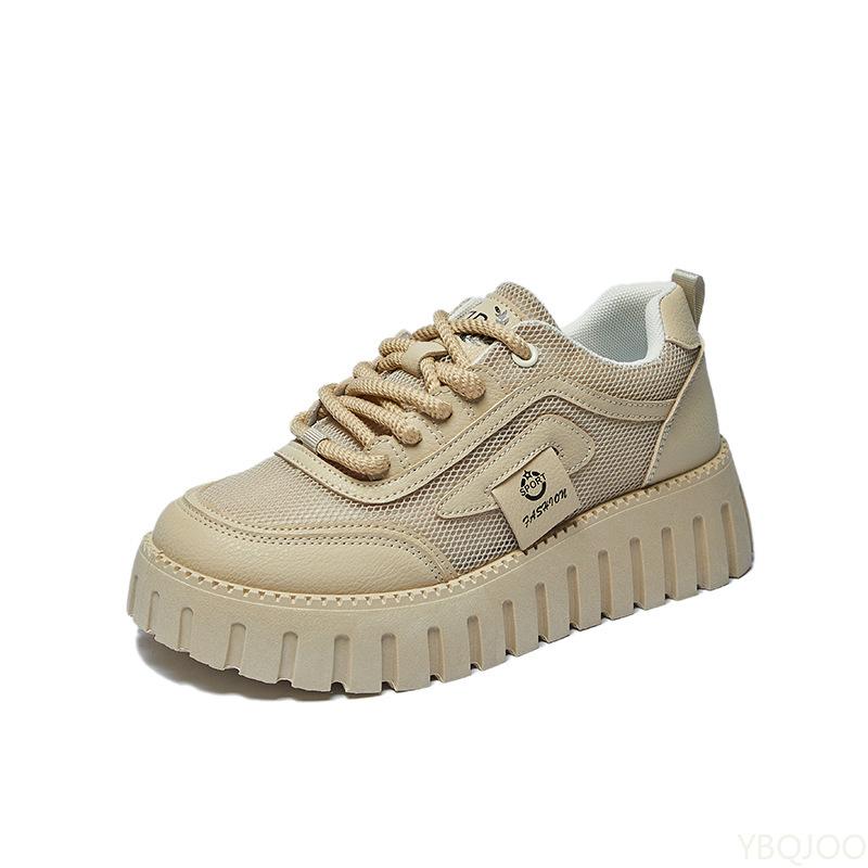 Fashion Spring summer new shoes for female height increasing breathable sporty casual simple comfortable non slip women's shoes