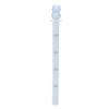 Portable Infant Baby Medicine Dispenser Liquid Syringe Dropper Feeder with Calibration (Blue)