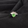 Natural Green Cat's Eye Gemstone 925 Sterling Silver Jewelry Handcrafted Ring RR-67-34