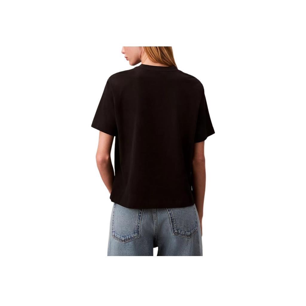 Calvin Klein Soft Loose Breathable Round Neck Short Sleeve T-Shirt Women Tops 47C846G-UB1