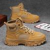 Martin Boots Men's Shoes Autumn and Winter New Retro High-top Tooling Shoes Men's Trend Joker Platform Sports Booties.