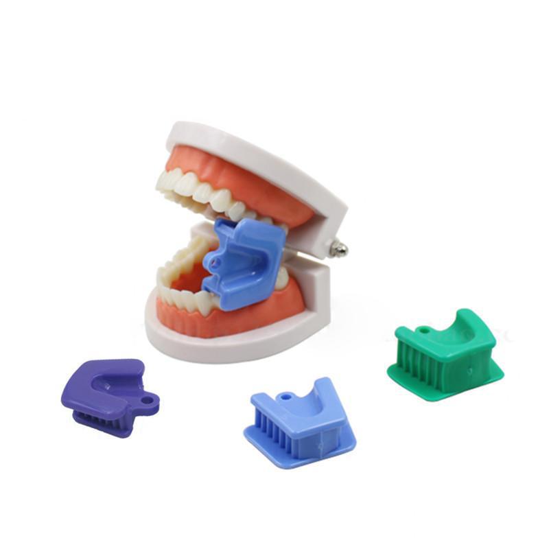 3Pcs/package S/ M/ L Dental Mouth Opener Occlusal Pad Teeth Prop Bite Rubber Retractor Latex