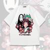 Japanese Anime Spirited Away 100% Cotton Short Sleeve T-shirt Men's and Women's Summer Fashion Brand Short Sleeve Clothes