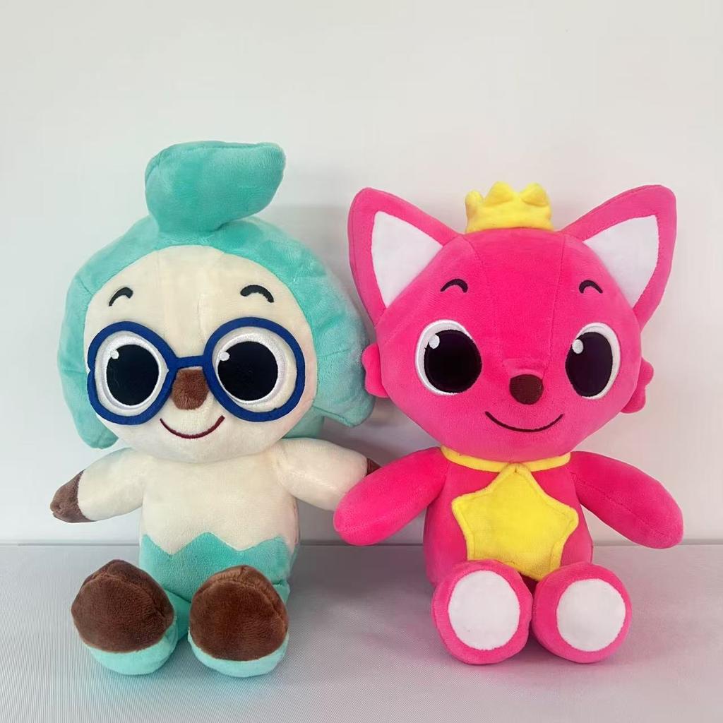 New Pinkfong Hogi Plush Toy 30cm Animated Peripheral Children's Doll