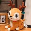 New Fun Christmas Series Plush Doll Pillow Elk Santa Tree Combined Plush Toy Home Decor for Boys and Girls Christmas Gift