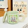 Cute Cartoon Mug Small Gift Box Large Capacity Ceramic Cup Cat Cup High Value Water Cup Souvenir Gift