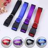 Solid Color Nylon Dog Collar Adjustable Soft Puppy Pet Collar Necklace Pet Supplies