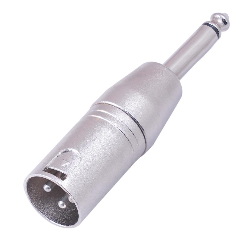 Zinc Alloy 1/4 Inch Trs To Xlr Adapter 6.5Mm Stereo 1/4 Trs Male To Xlr 3Pin Female And Male Stereo Balanced Sound Connector