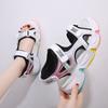 Fashion Women's Sports Sandals Summer New Korean Style Platform Sandals Beach Shoes Women Ins Women Sandals 2024