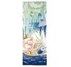 Momin Mumin Miyamoto Tenugui Towel Tapestry Chusen Dyed Little-my & Snufkin