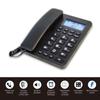 Desktop Corded Landline Phone Fixed Telephone Big Button for Elderly Seniors Phone with LCD Display