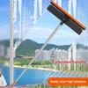 360-Degree Window Cleaner Rotatable Glass Scraper Cleaning Tool Floor Squeegee Wiper Bathroom