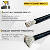 1M/2M 1AWG Silicone Wire Electric Car Battery Cable Power High Current Inverter 2AWG 4AWG 6AWG 8AWG 1 2 4 6 8 10 12 AWG 50mm