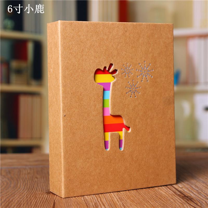 Album Inset Type 4R 6" Family Album 100 Children Creative Simple Album Photo Album