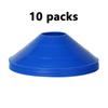 10Pcs Cone Set Football Training Equipment For Kid Pro Disc Cones Agility Exercise Obstacles Avoiding Sport Training Accessories